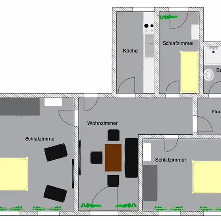 Baeckerhus - 1 Apartamento
